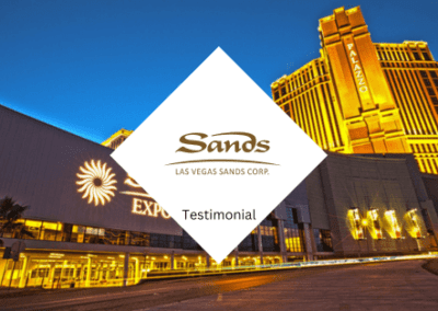 Testimonial – The Sands Expo & Convention Centre