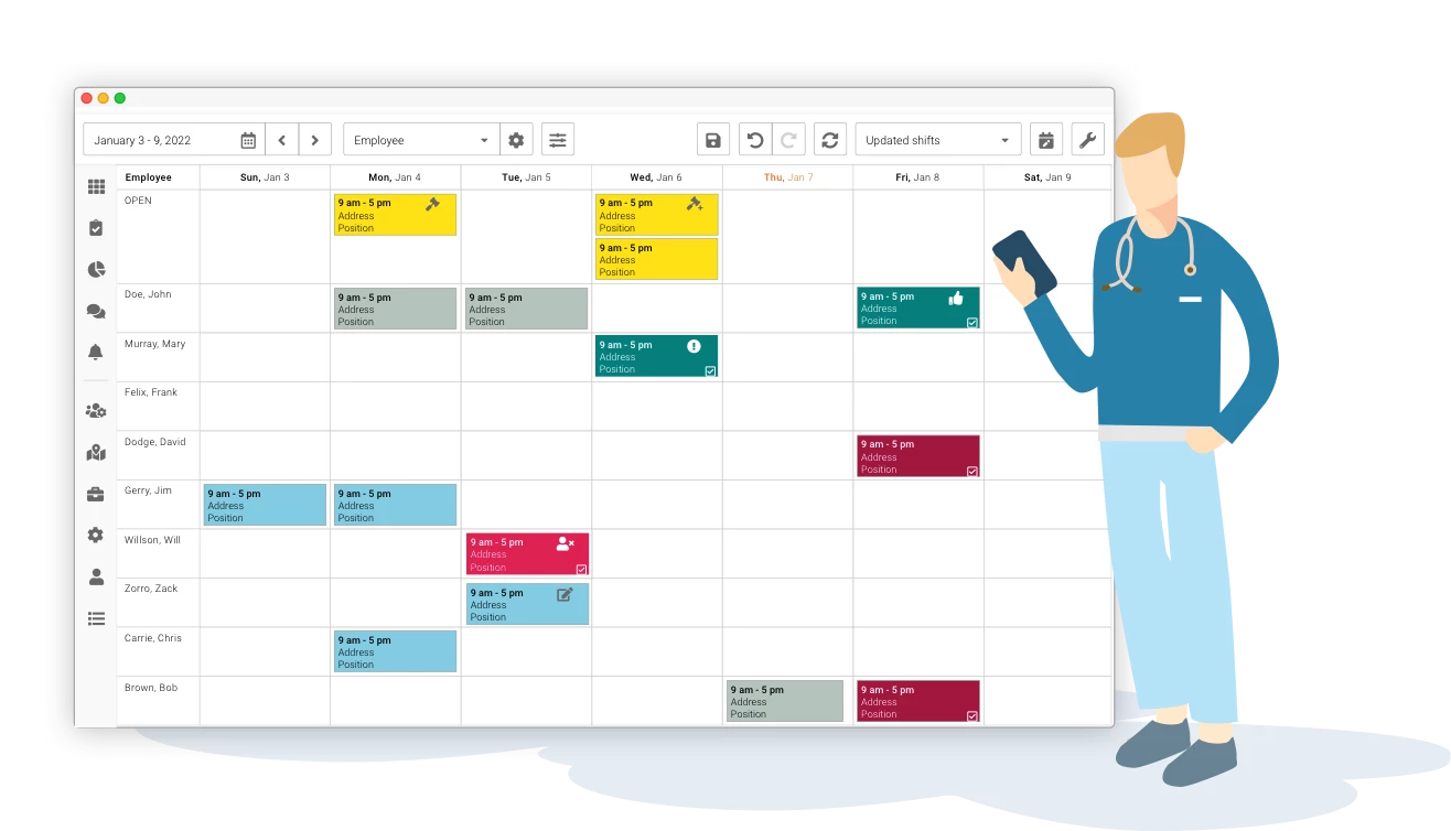 Long Term Care Imagery long term care employee scheduling software